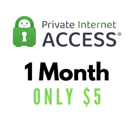 Private Internet Access VPN available for just $5 per month.