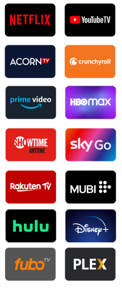 Netflix logos on a white background representing the "Home" experience.